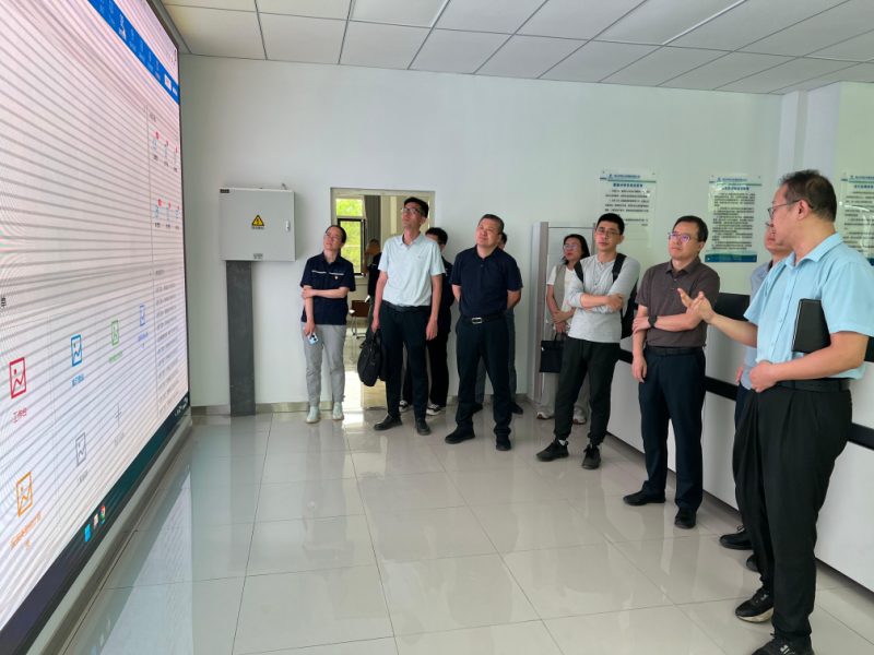 集团ob体育平台（中国）官方网站副总经理王文刚在银川中铁水务调研指导企业提质增效工作